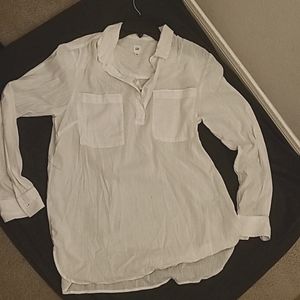 GAP Tunic 100% cotton, Large White